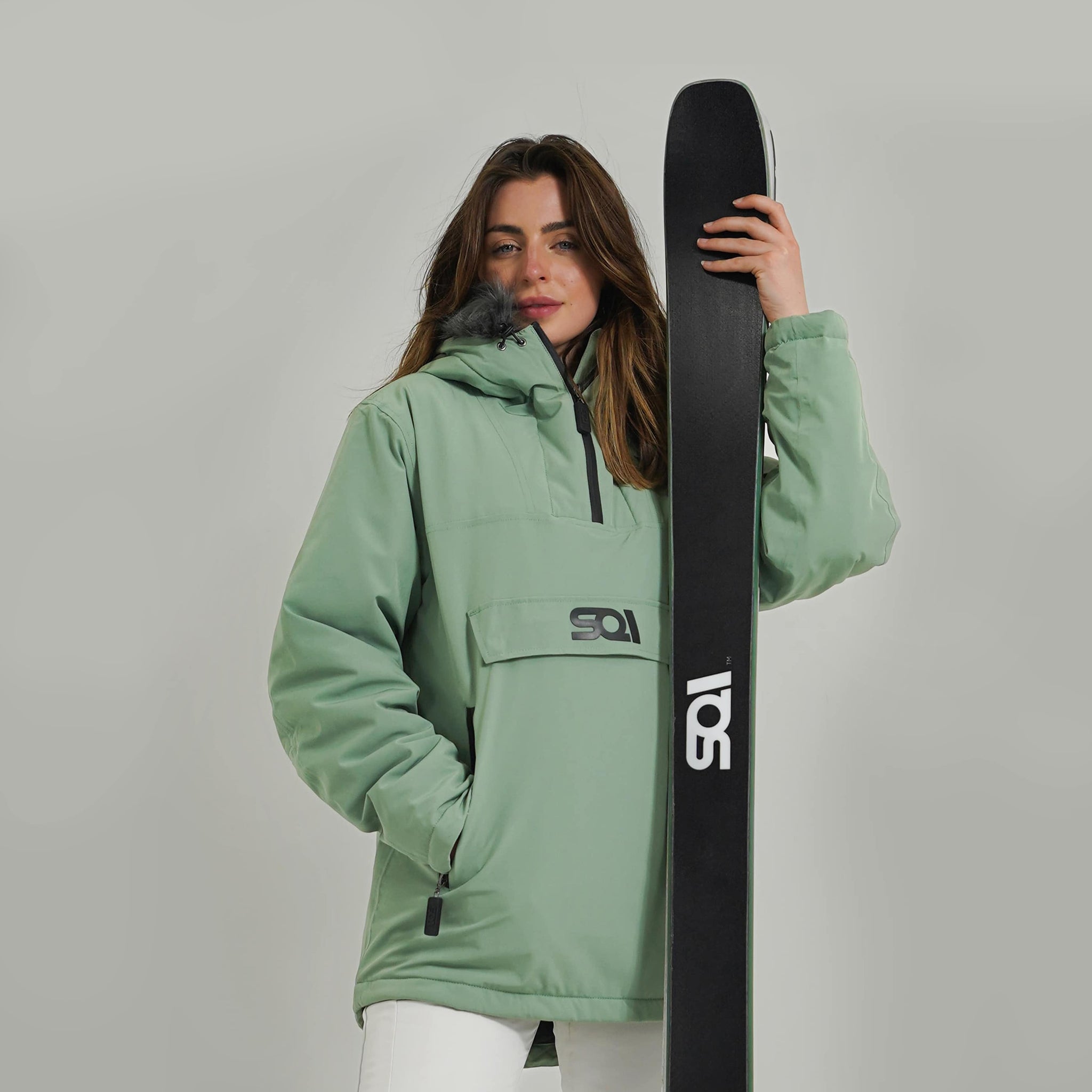 SQI Foret Green Ski Jacket www.wearesqi